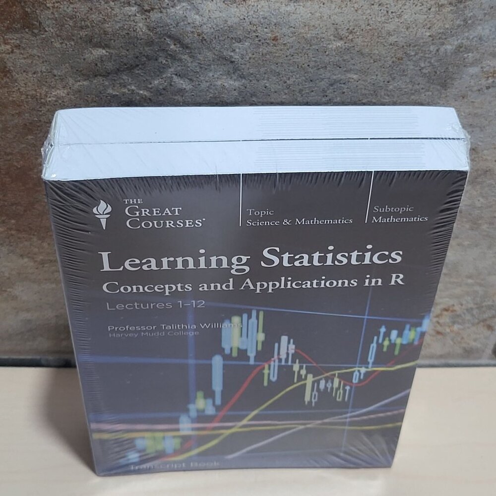 Learning Statistics Concepts and Applications in R Lectures 1-12 Transcript Book - Picture 3 of 9